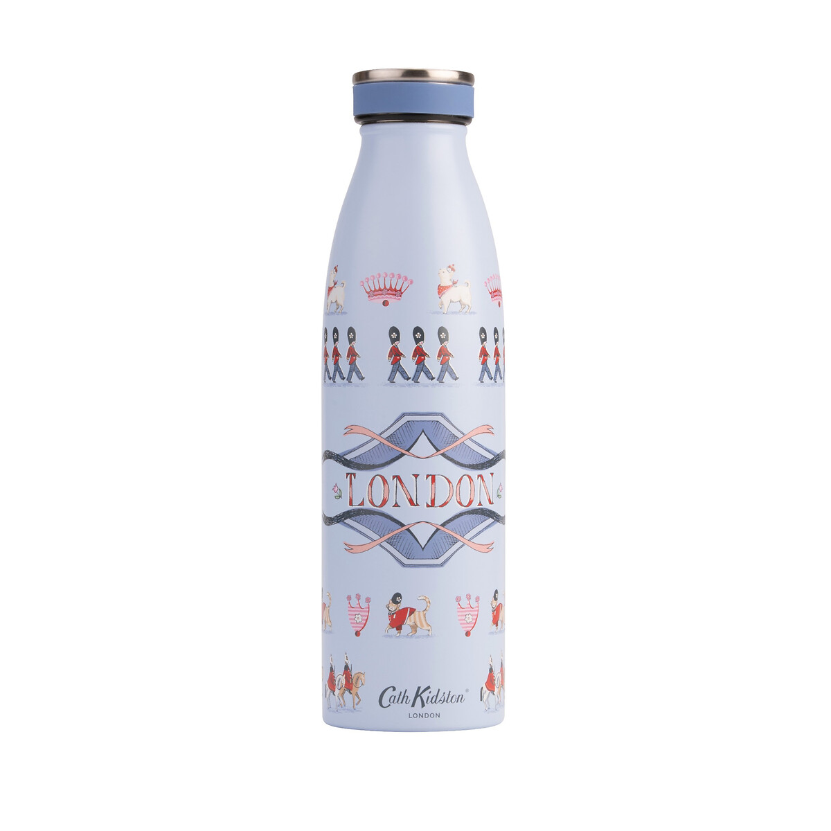 460ml London Town Stainless Steel Bottle blue, CATH KIDSTON