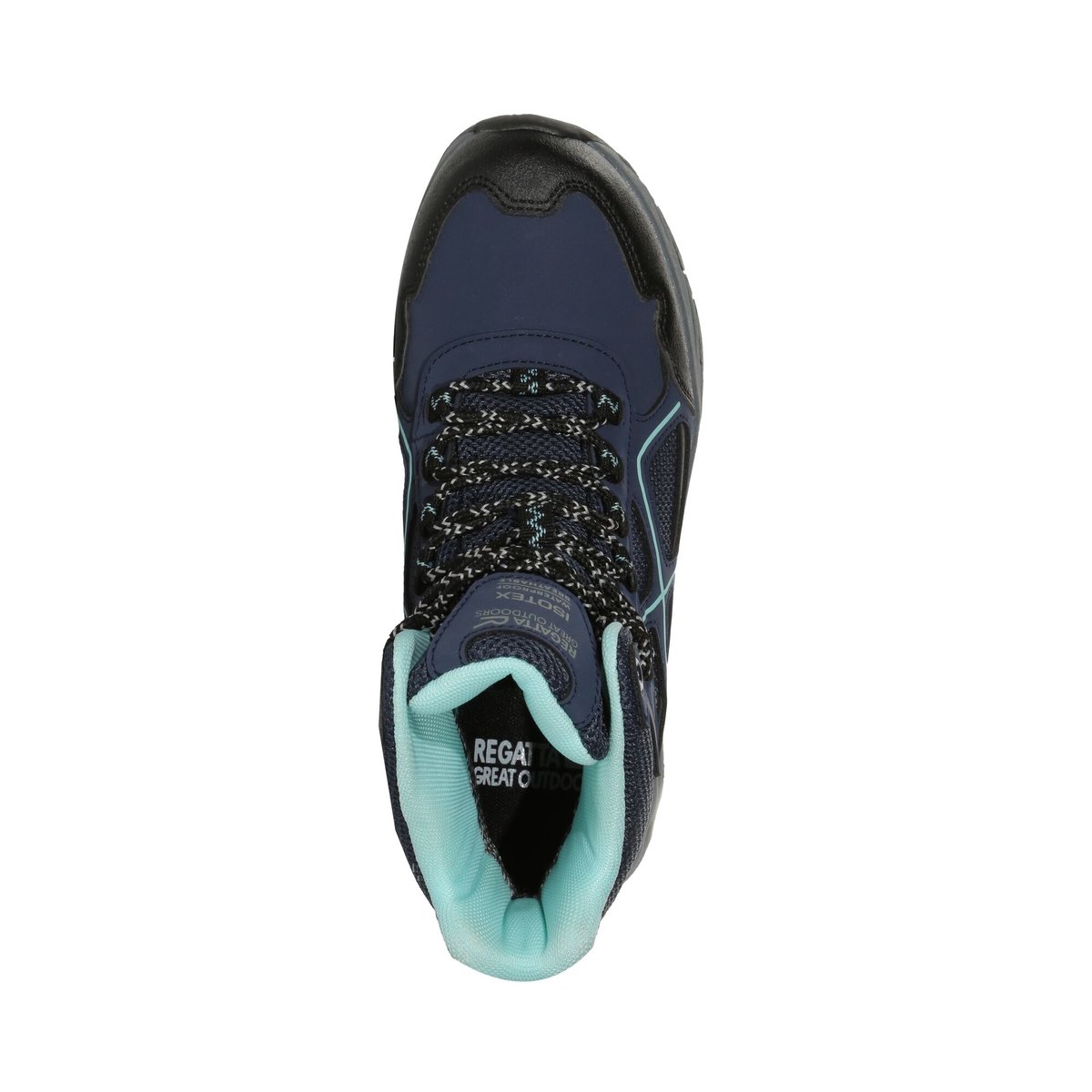 Bottines de marche LADY VENDEAVOUR bleu marine / bleu turquoise pâle, REGATTA