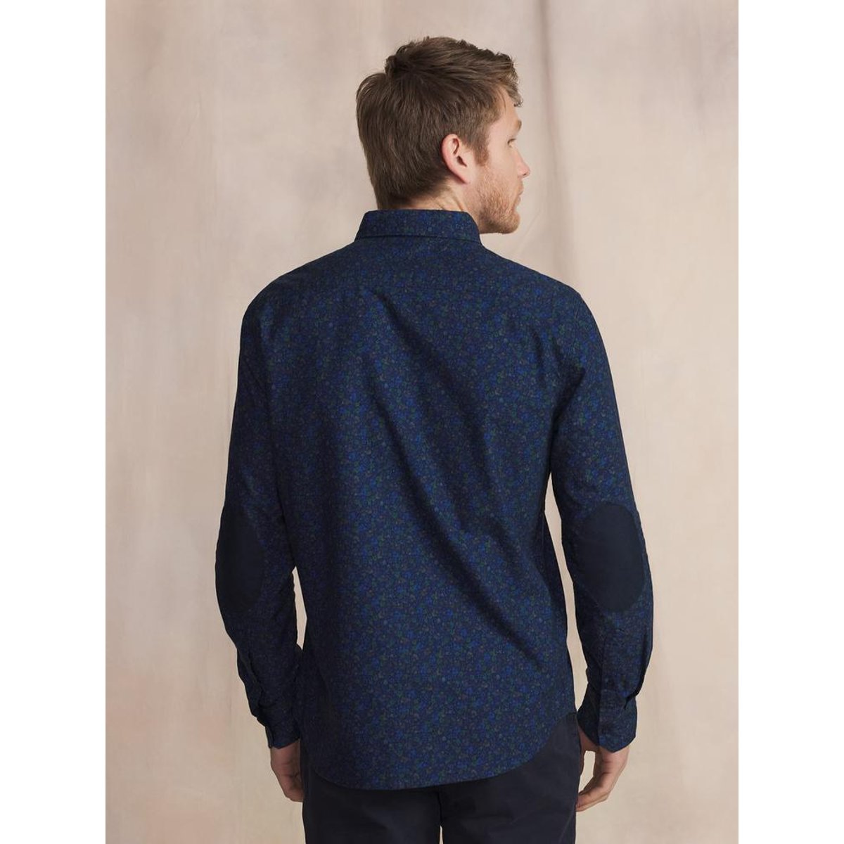 Chemise manches longues JANAVCHE marine, TBS