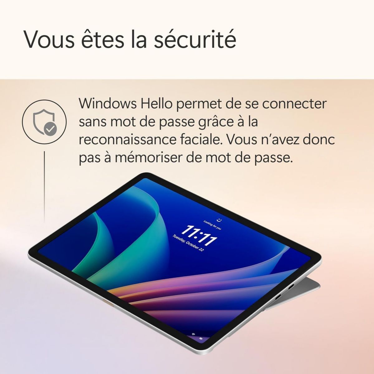 PC Hybride Pack Surface Pro édition 12" Tactile Snapdragon X plus 16 Go RAM LPDDR5x SSD 512 Go avec clavier couleur unique, MICROSOFT