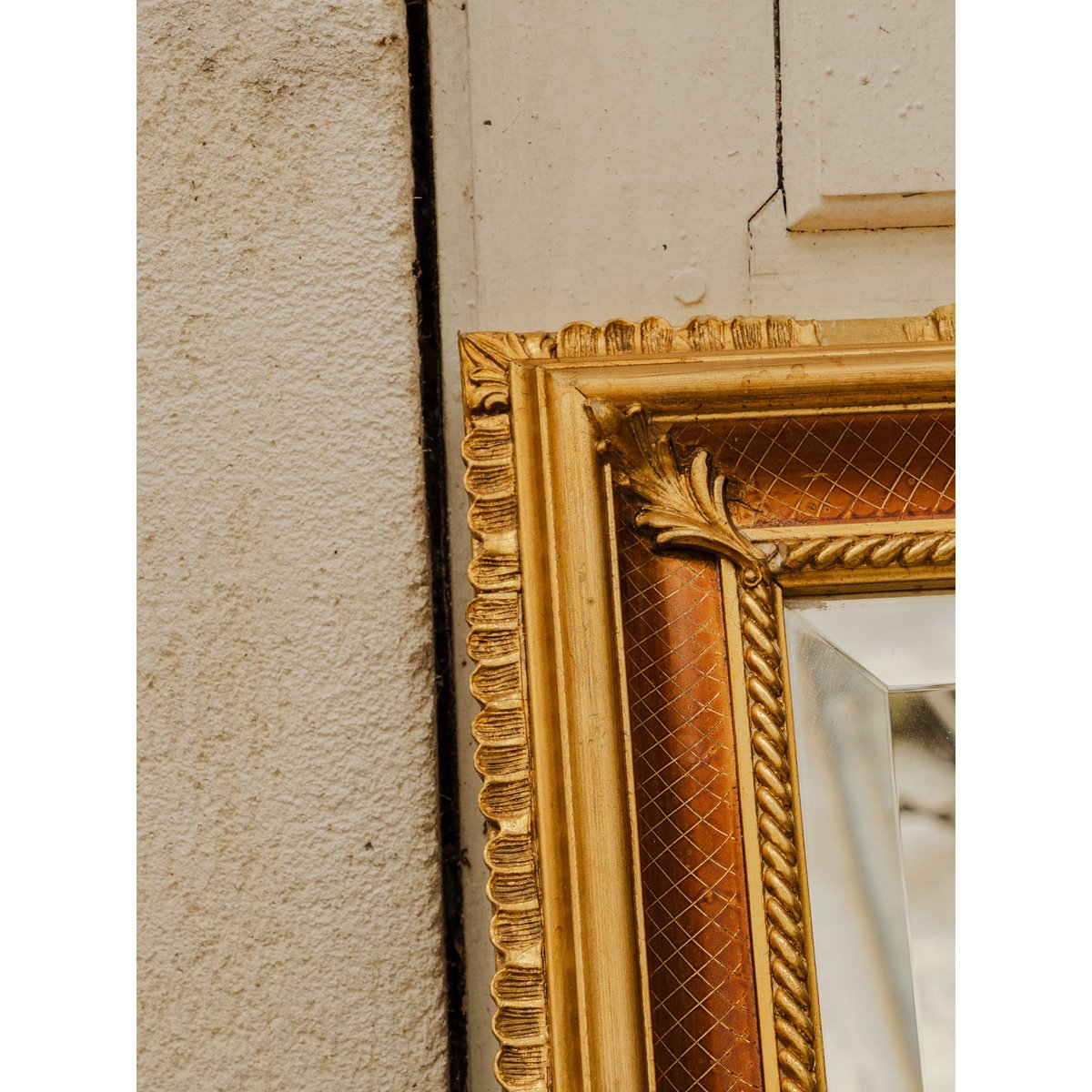 Miroir en bois doré Georges N°1501 - Bon état doré, DEBONGOUT