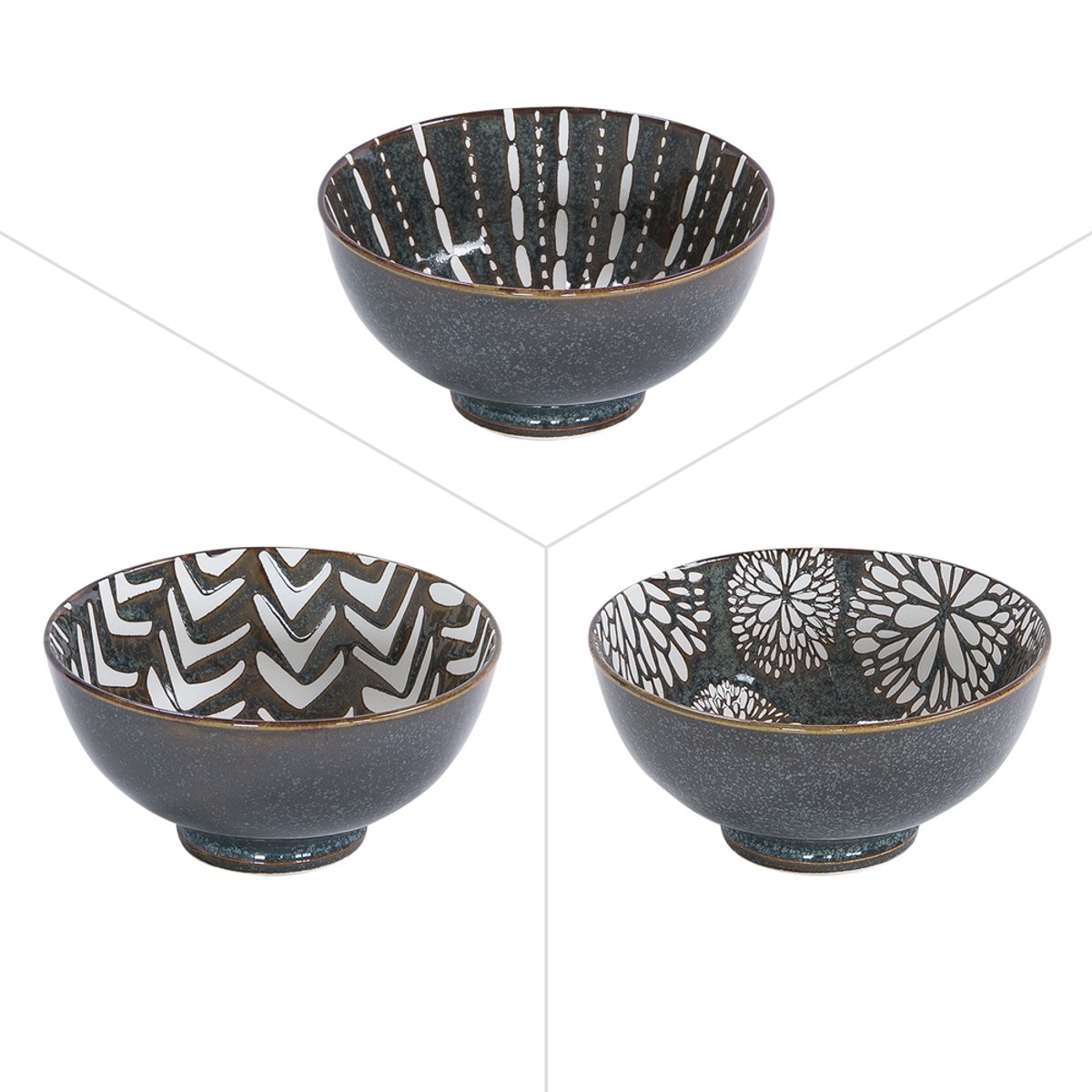 Coupelle penjab 11,5 cm (lot de 6) marron, TABLE PASSION