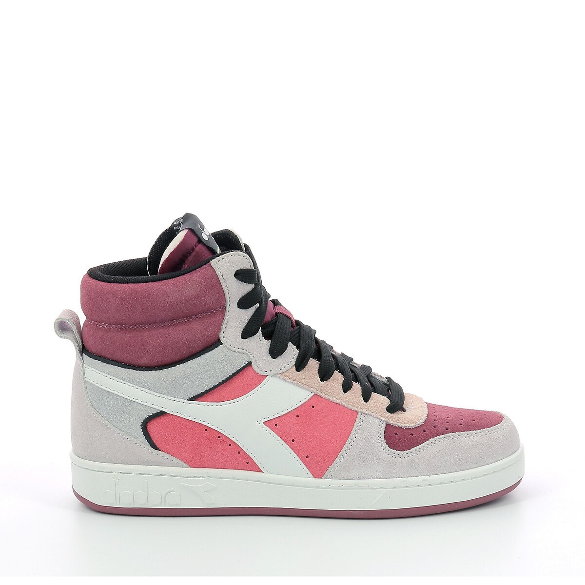 Baskets Magic Mid Suede WN rose/multicolore, DIADORA
