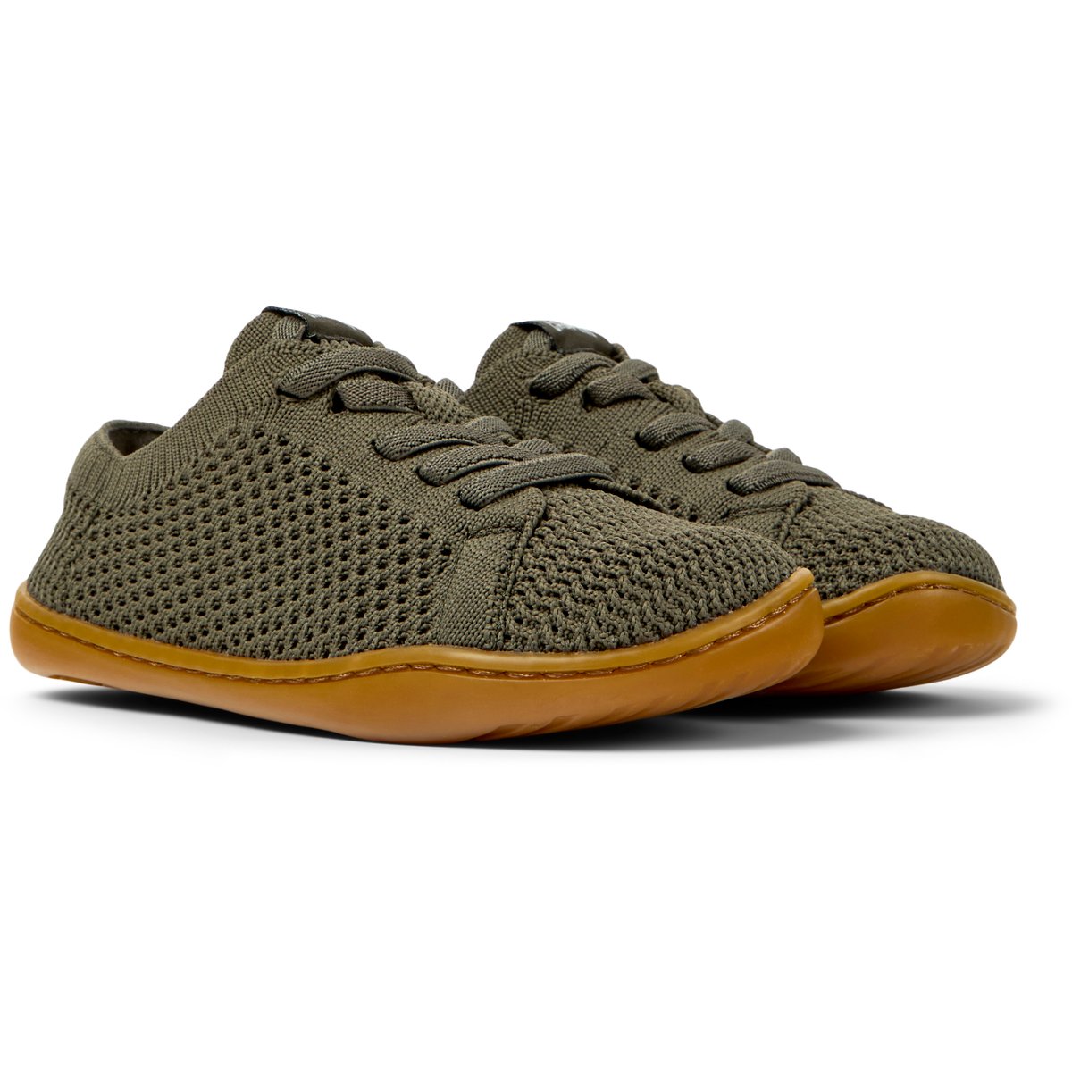 Baskets Cuir PEU CAMI vert moyen, CAMPER