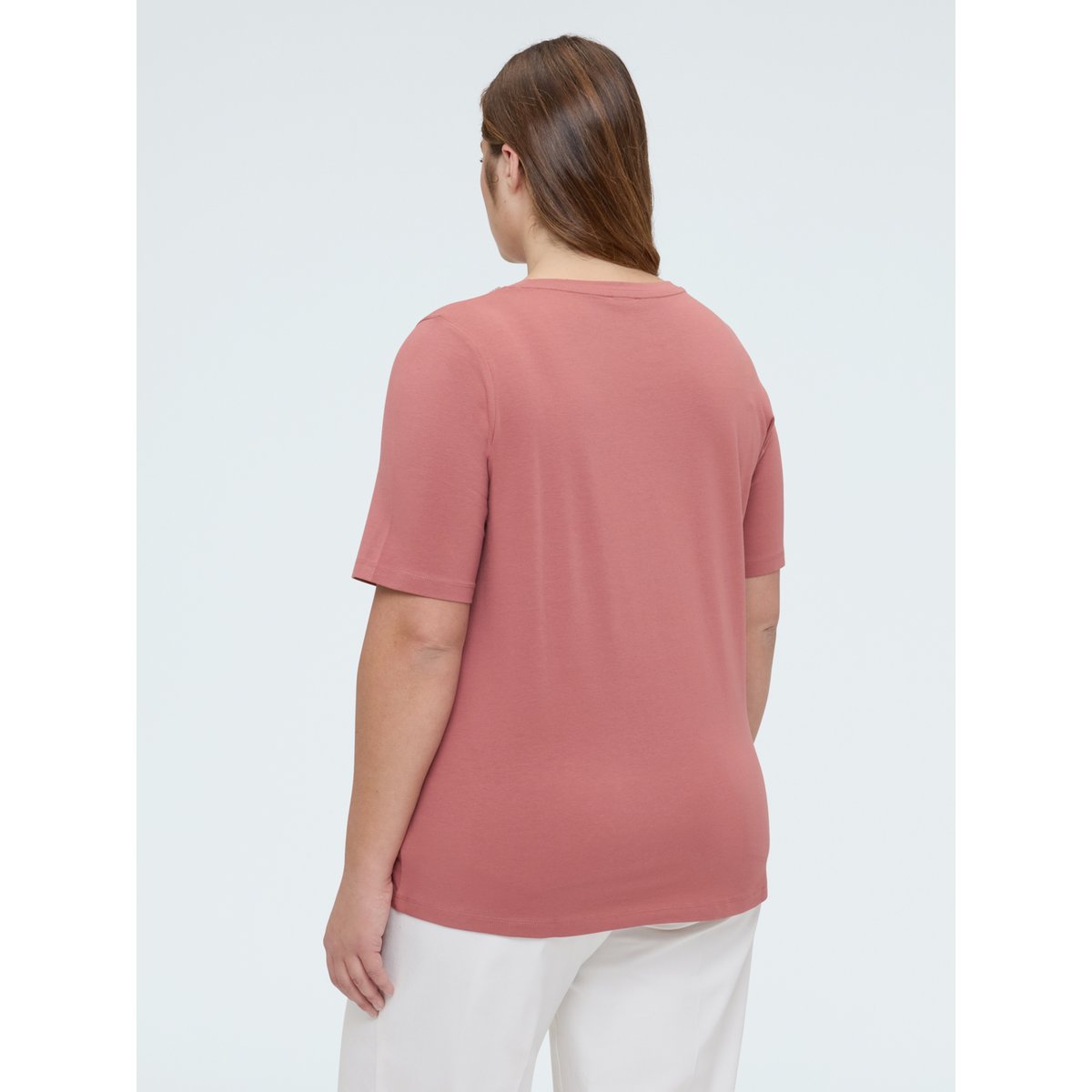 T-shirt avec applications lumineuses rose, FIORELLA RUBINO