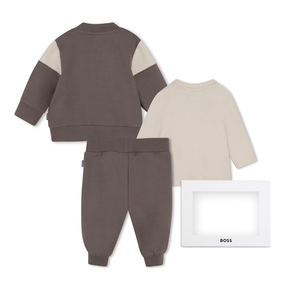 Ensemble pantalon, cardigan et tee-shirt falcon, BOSS KIDSWEAR