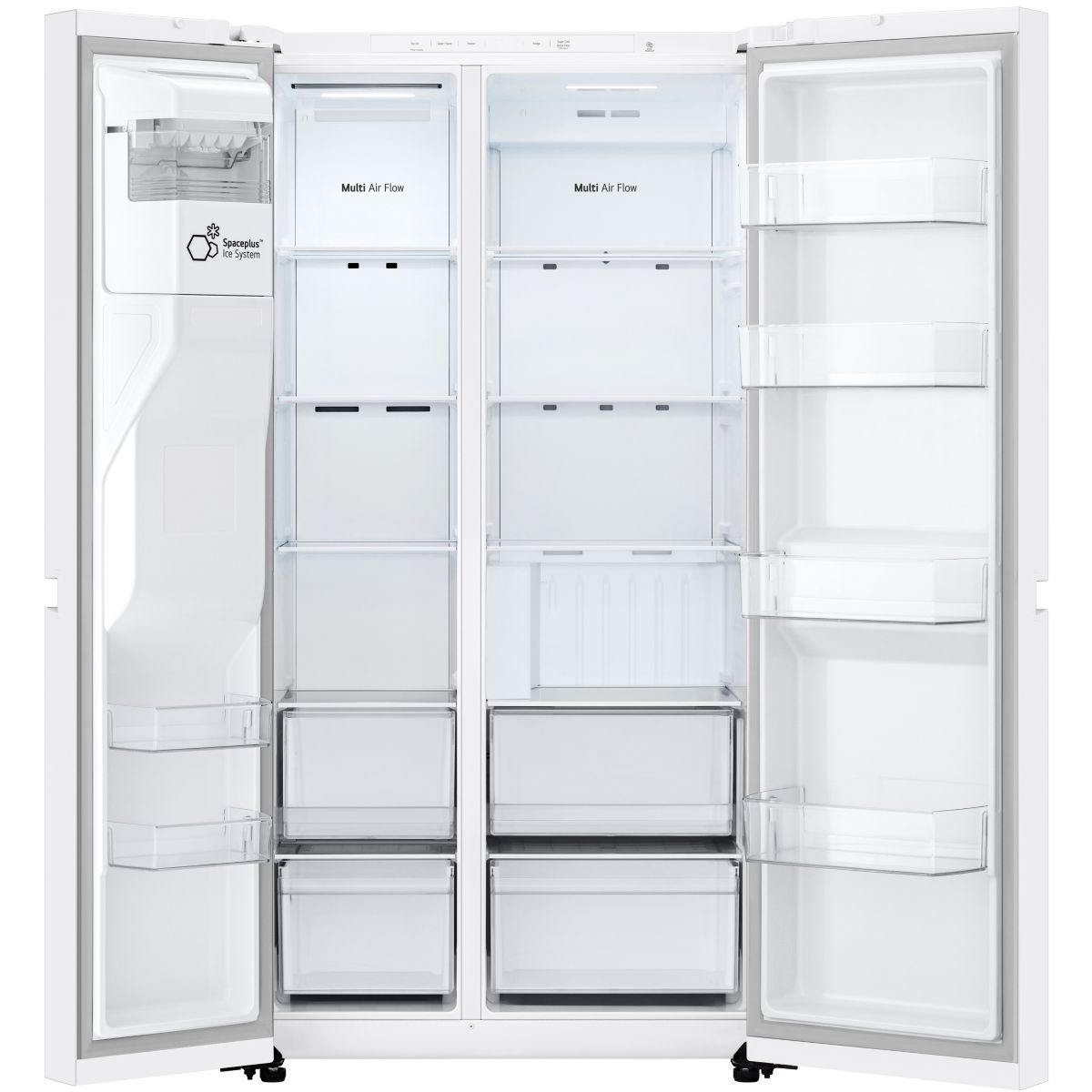 Réfrigérateur Américain GSLC40SWPE couleur unique, LG