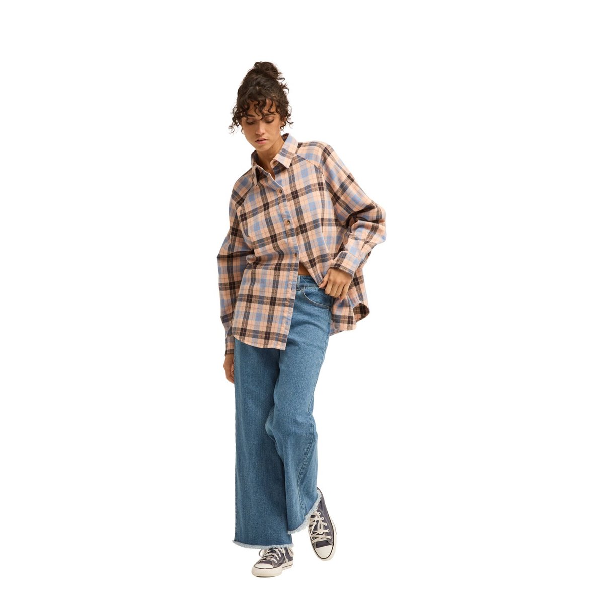 Chemise manches longues BEST TIMES bleu denim blue, BILLABONG