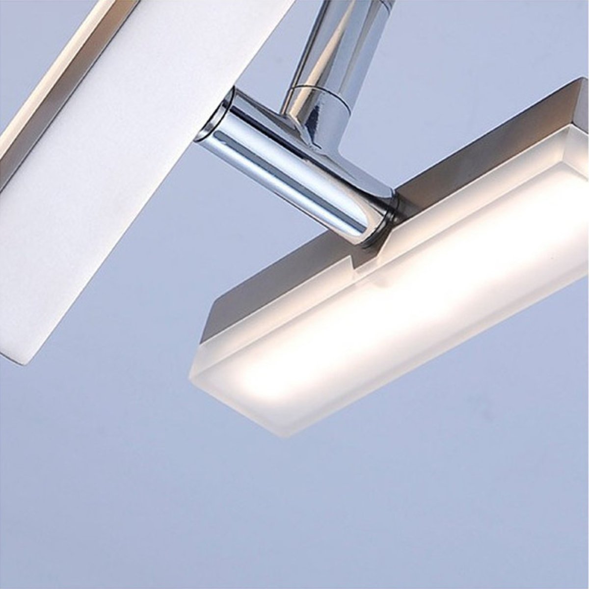Plafonnier spot Led Ekla chrome, MILLUMINE
