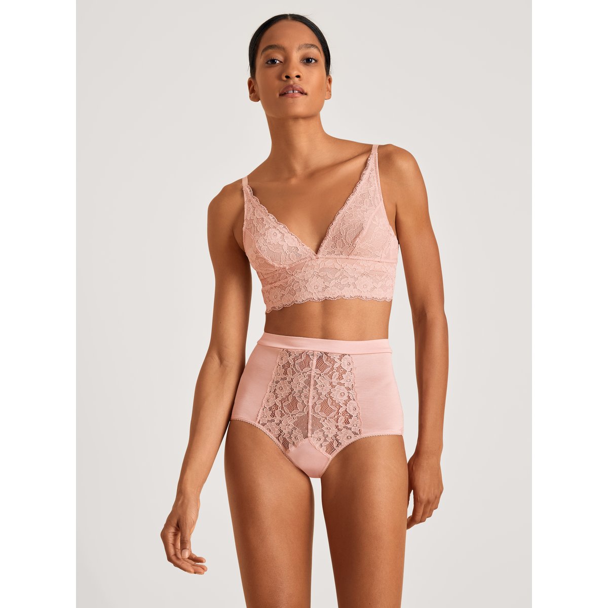 Soutien-gorge soft, Cradle to Cradle Certified® Viscose CIRCULAR ROMANCE rose pêche, CALIDA