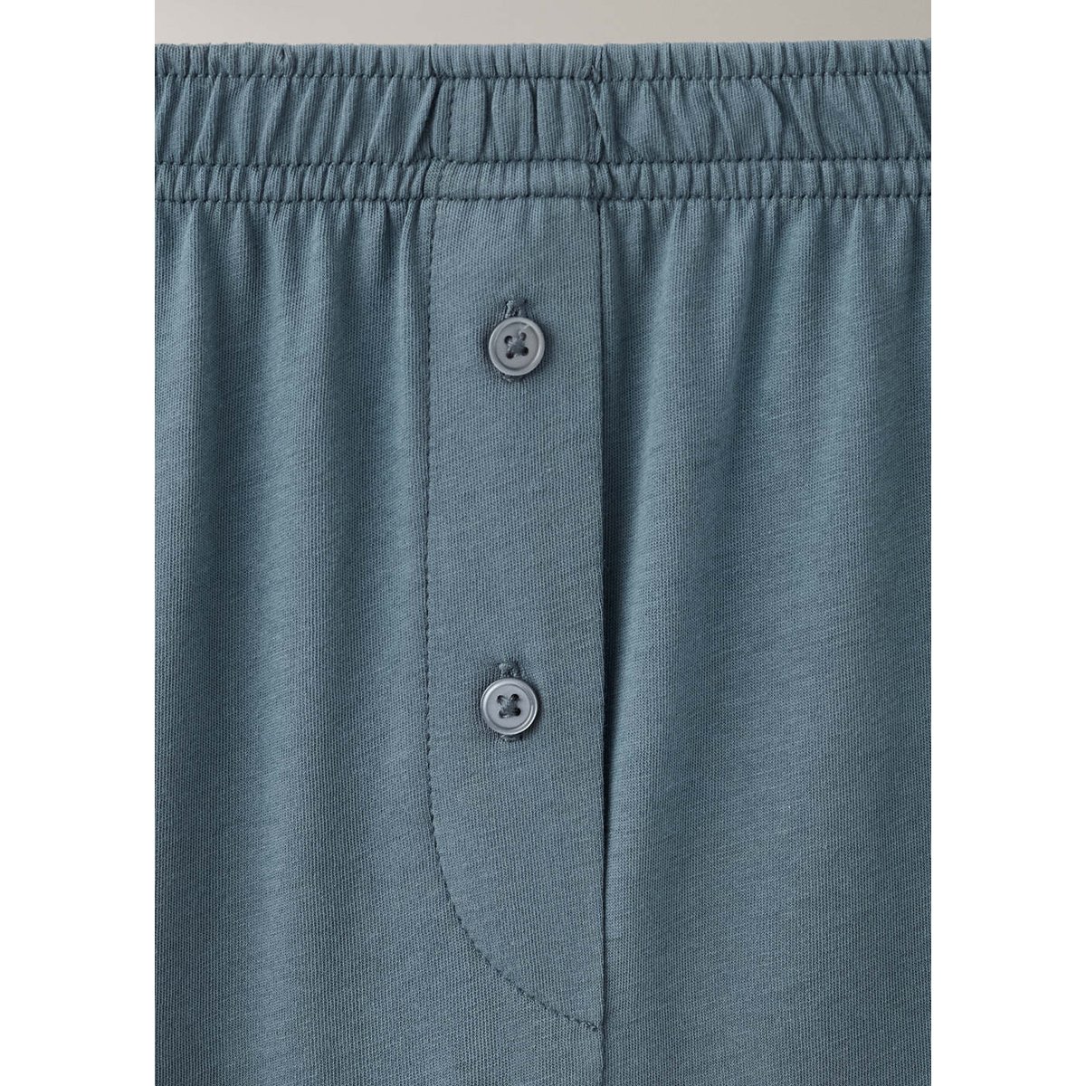 Pantalon de pyjama 100 % coton bleu, MANGO