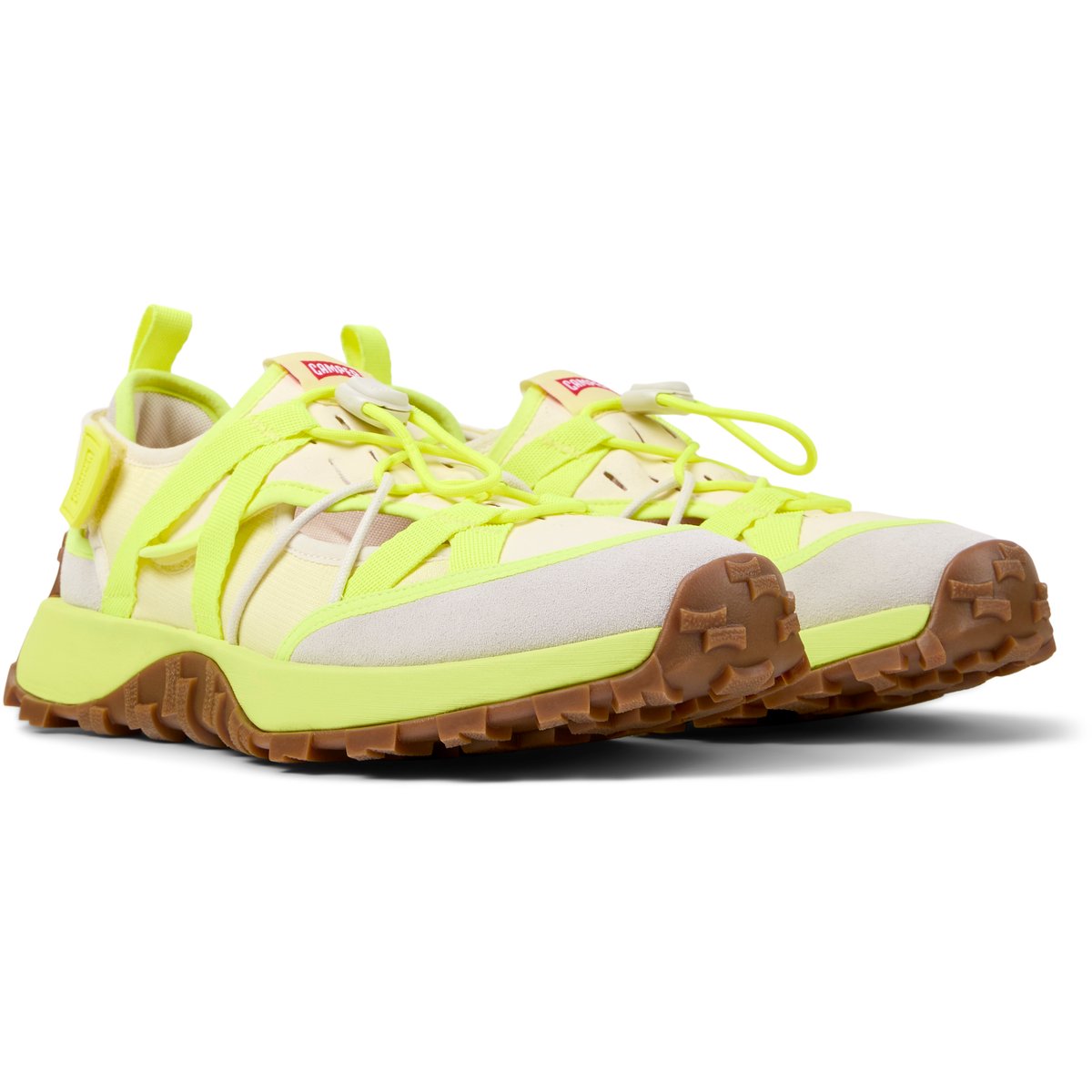 Baskets Drift Trail Cuir jaune clair, CAMPER