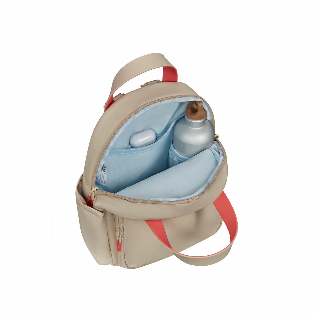 Mini Mochila de Mulher Puffypop 8,5L, American Tourister bege, AMERICAN TOURISTER