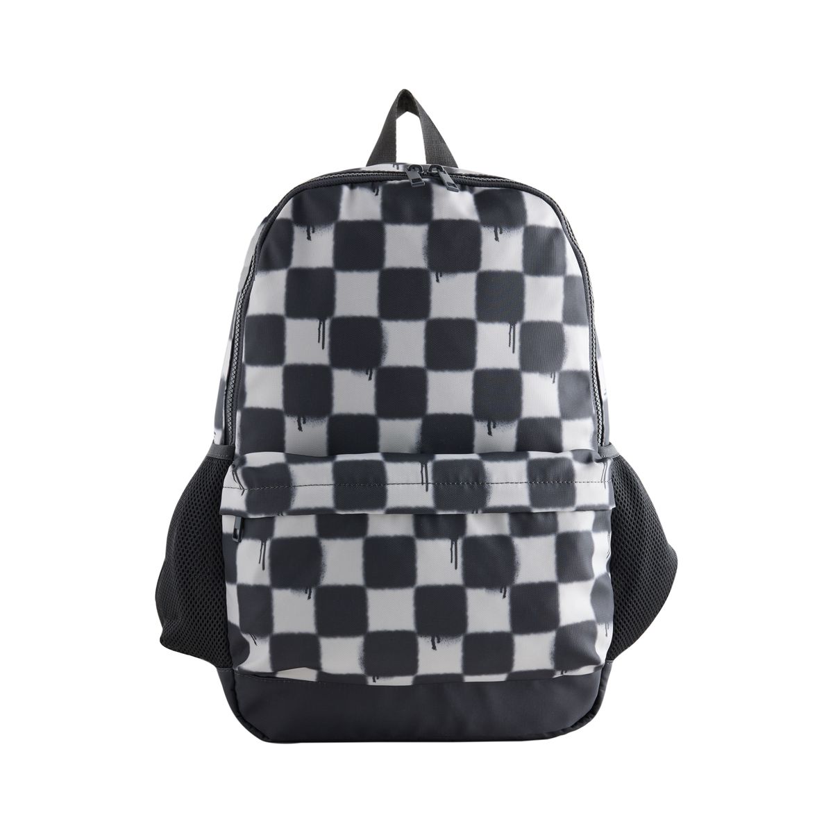 Sac à dos motifs damier monochrome, NEXT