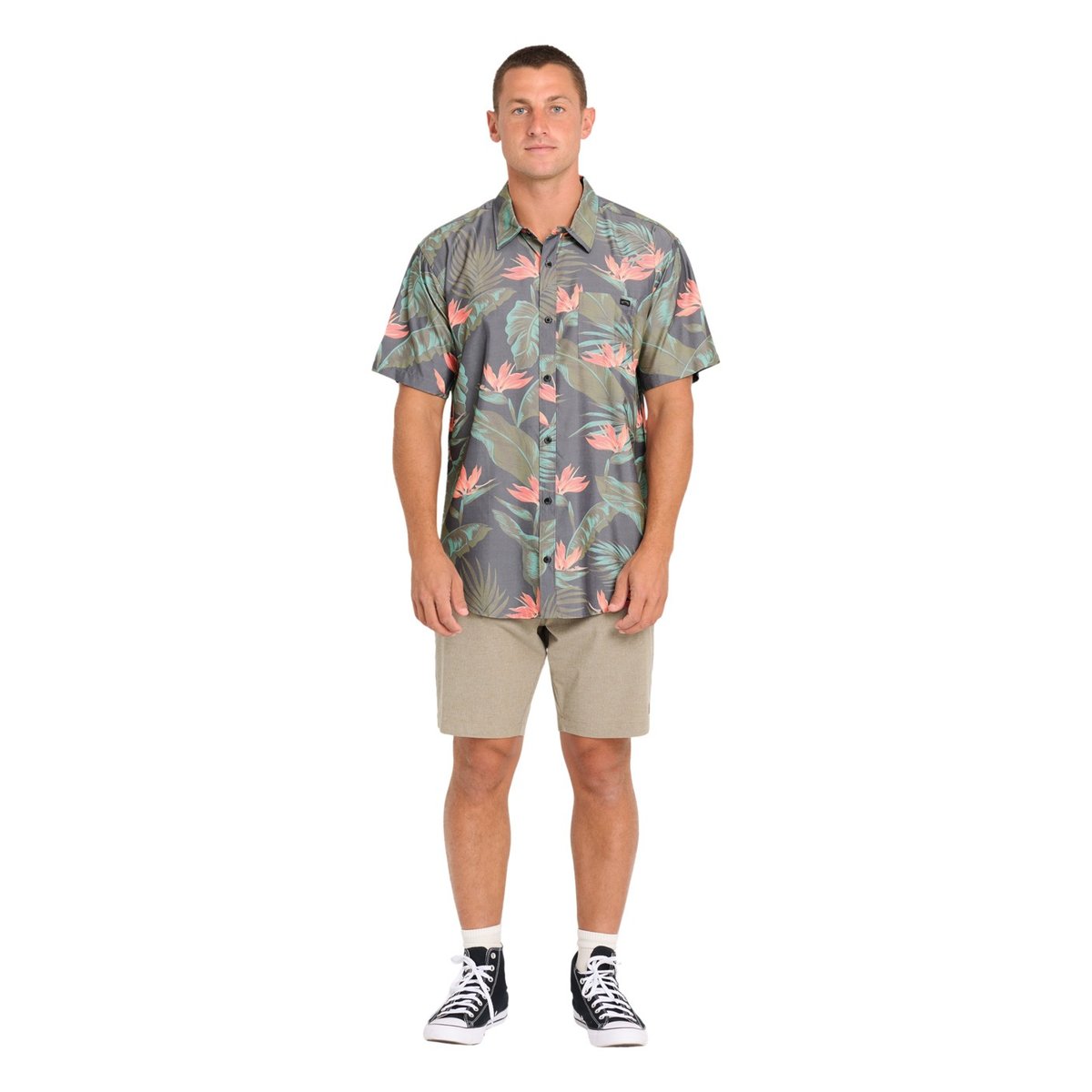 Chemise manches courtes SUNDAYS LOUNGE violet phantom, BILLABONG