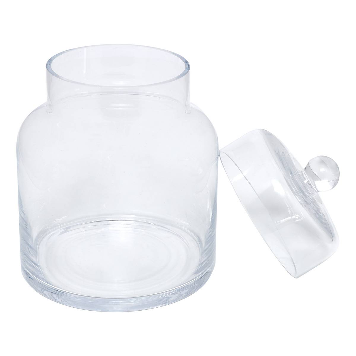 Bonbonnière ronde petit format transparent, 5FIVE SIMPLY SMART