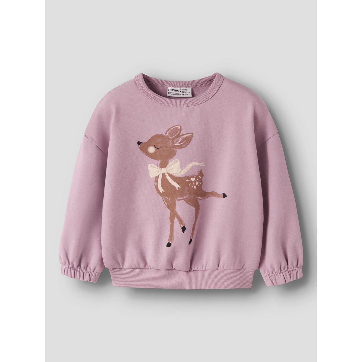 Sweat-Shirt violet - mauve shadows1, NAME IT