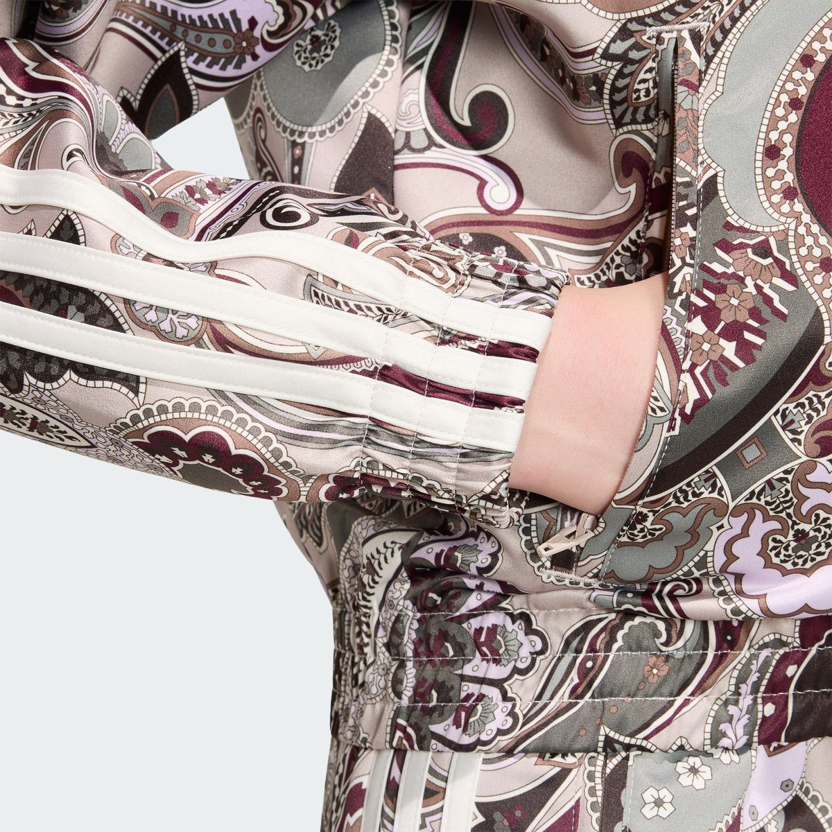 Veste De Survêtement Satin Firebird Adidas Liberty London Veste De Survêtement Satin Firebird Adidas Liberty London multicolor / wonder taupe, adidas Originals