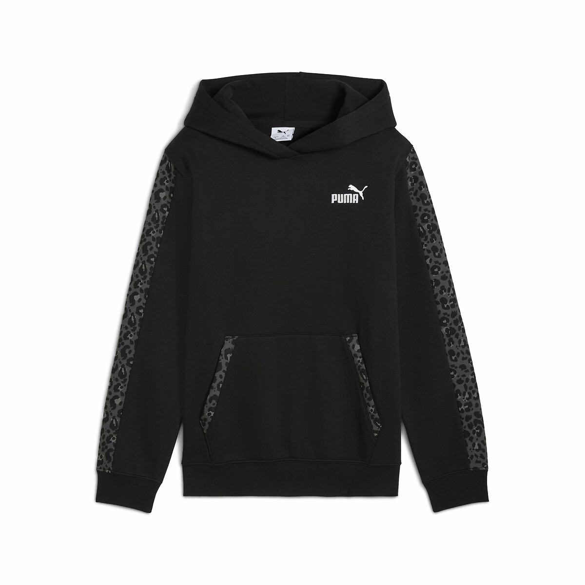Sweat à capuche noir, PUMA