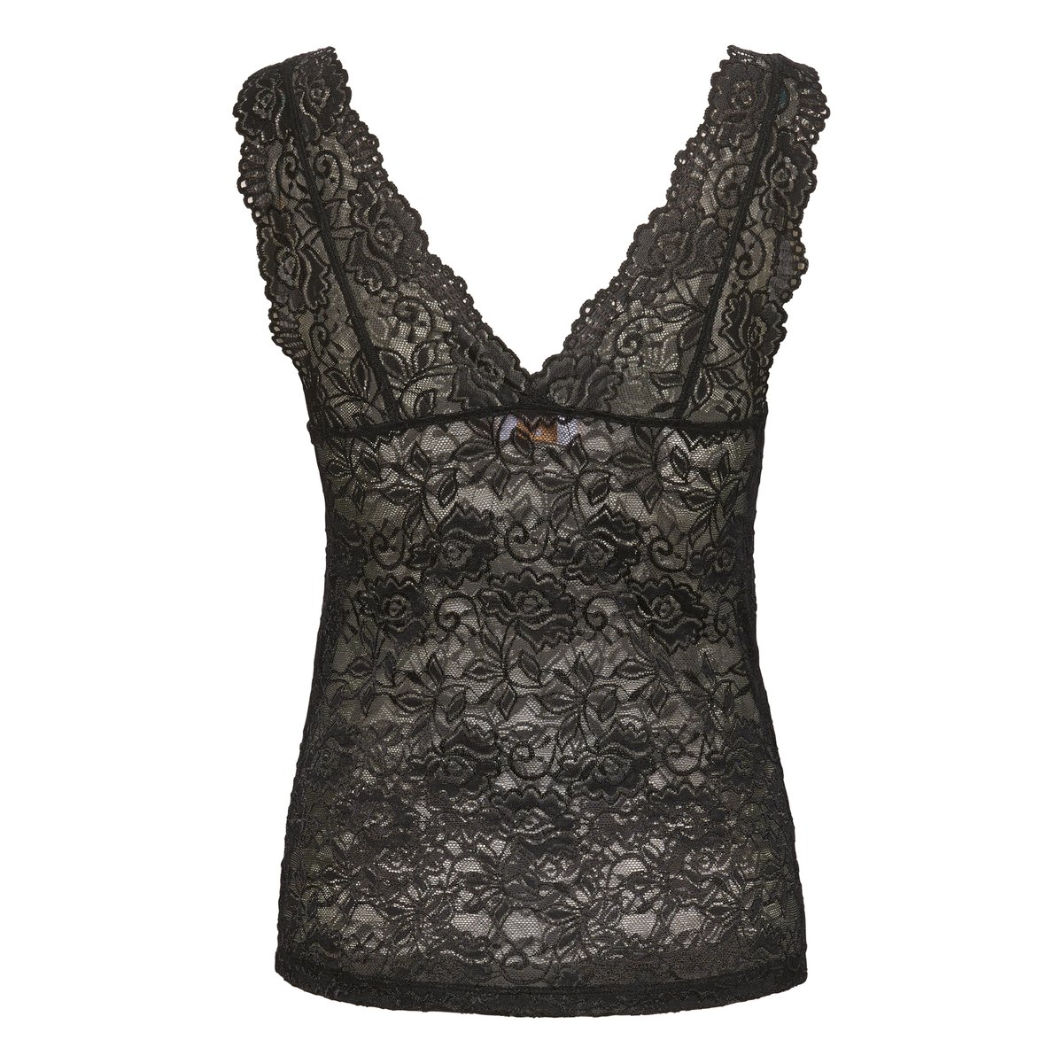 T-shirt noir pitch black, CREAM
