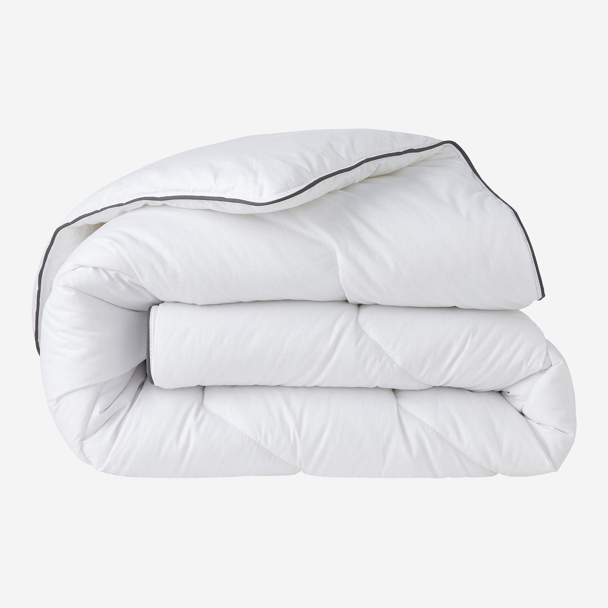 Couette chaude en synthétique SOUFFLE DE LIN blanc, HABITAT