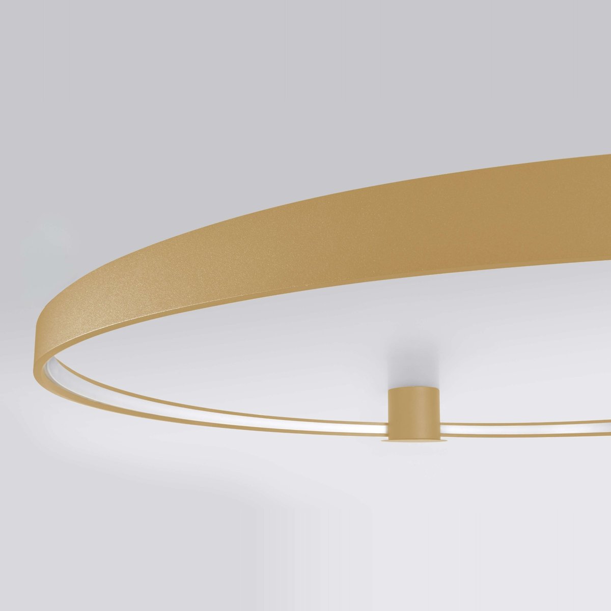 Plafonnier Aluminium Doré LED 1 Rio doré, EDEN