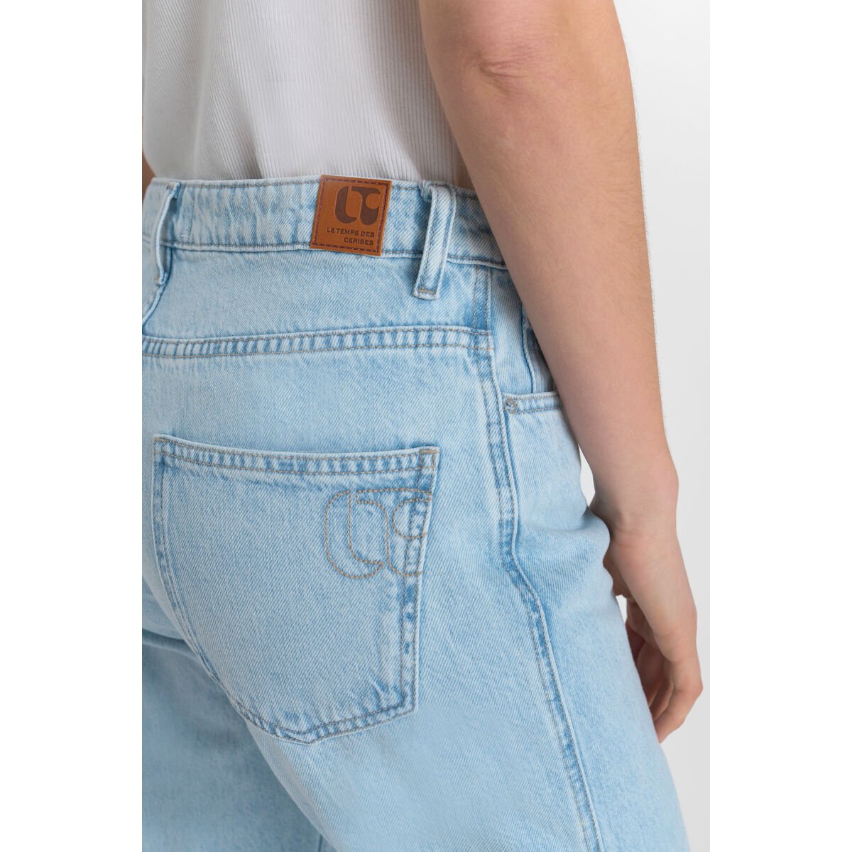 Jeans droite 300/23 regular, longueur 34 blue, LE TEMPS DES CERISES