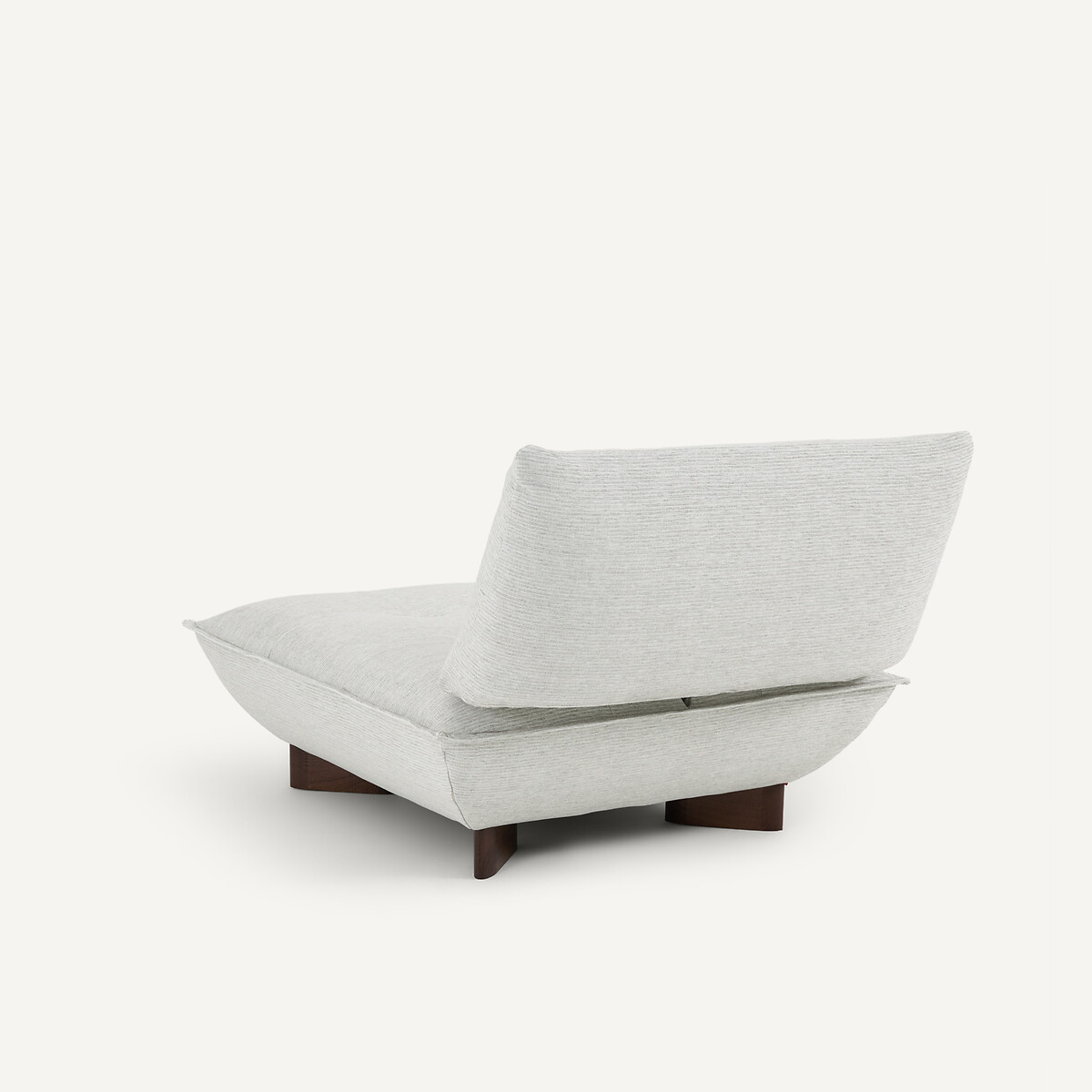 Poltrona modulare, cotone riciclato, KAORI grigio chiaro, AM.PM