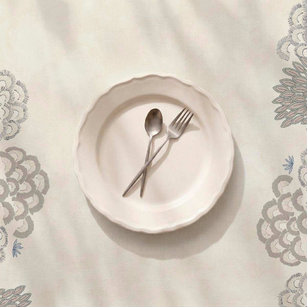 Nappe en coton 100% Forest gris, NAF NAF HOME