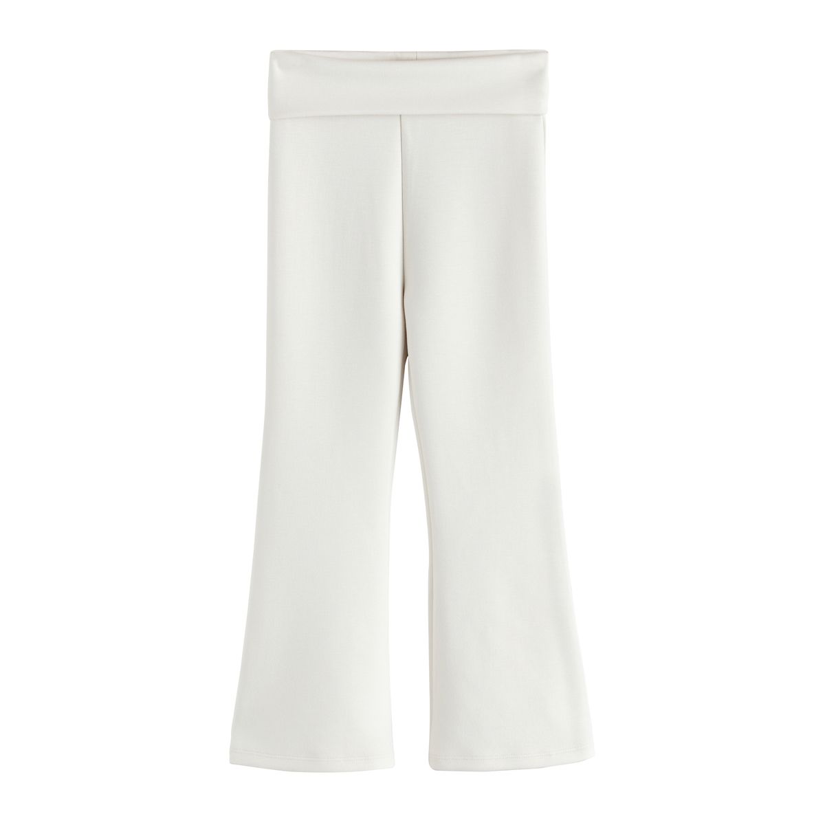 Legging évasé ultra-doux à rabat crème, NEXT