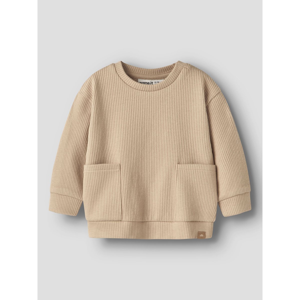 Sweat-Shirt gris - sesame1, NAME IT