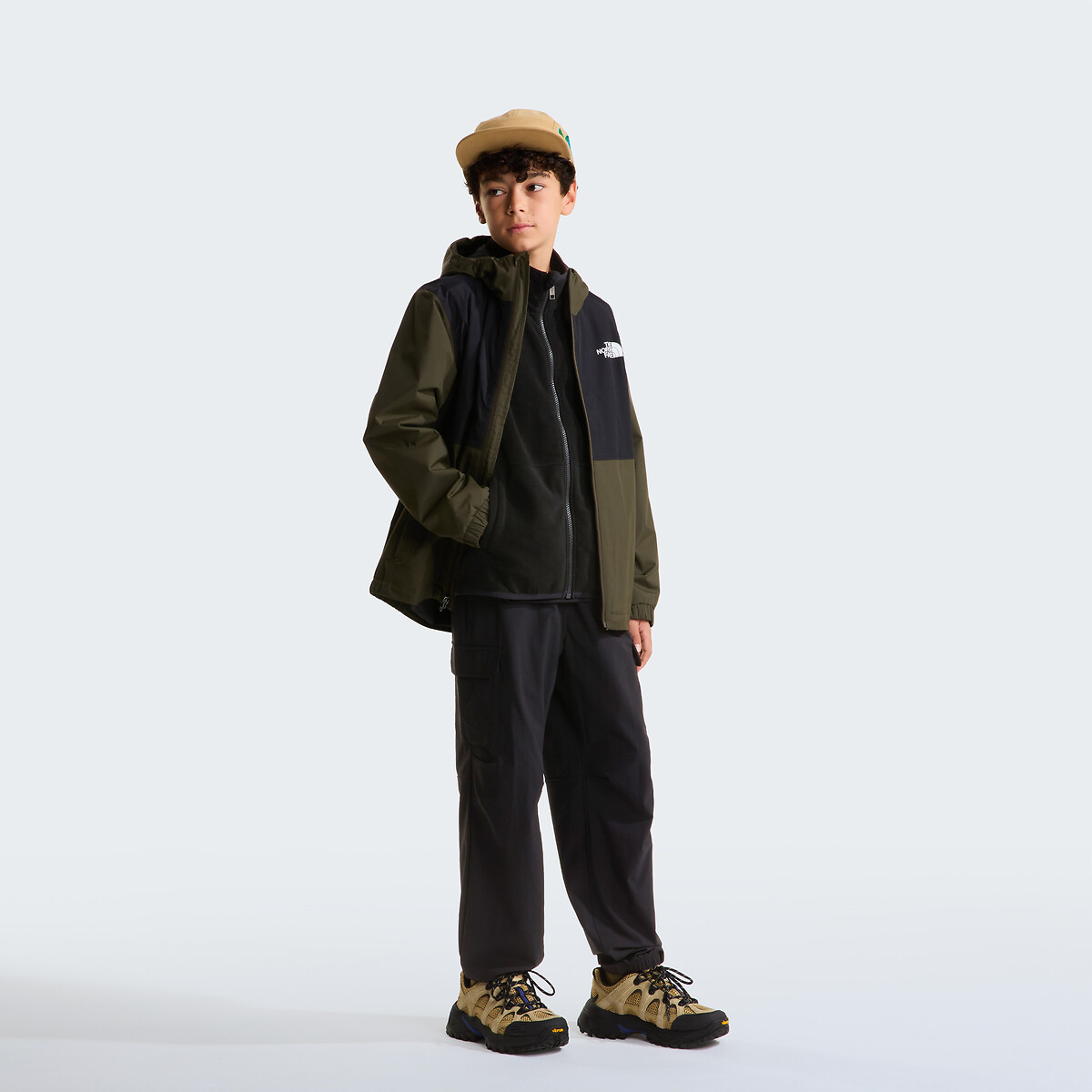Veste polaire zippée, GLACIER noir, THE NORTH FACE