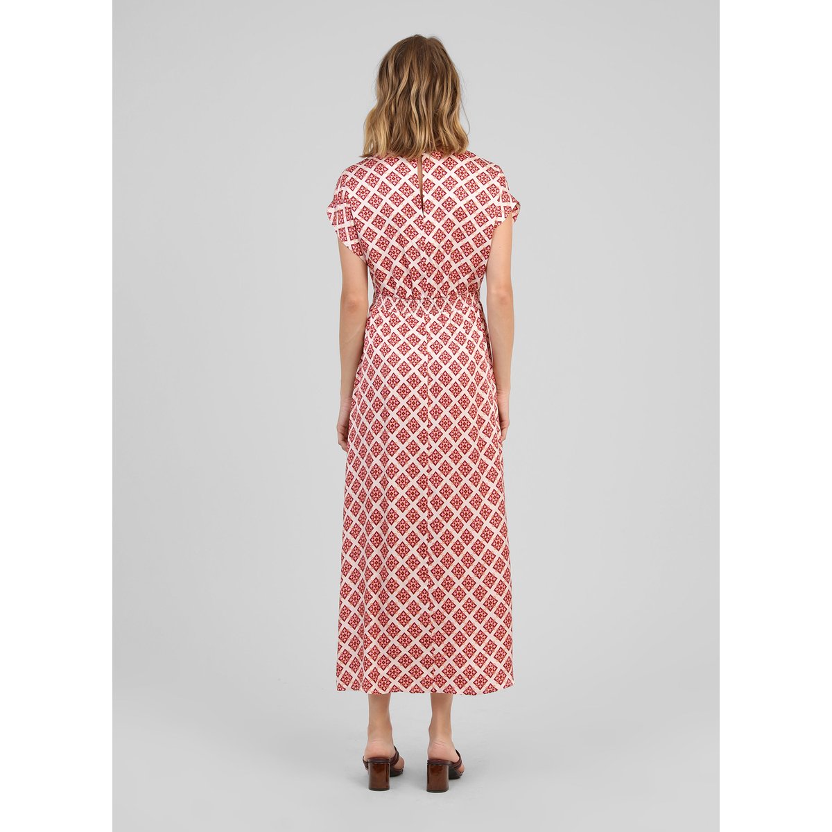 Robe Midi MAURANE pirimini ecru, AN'GE