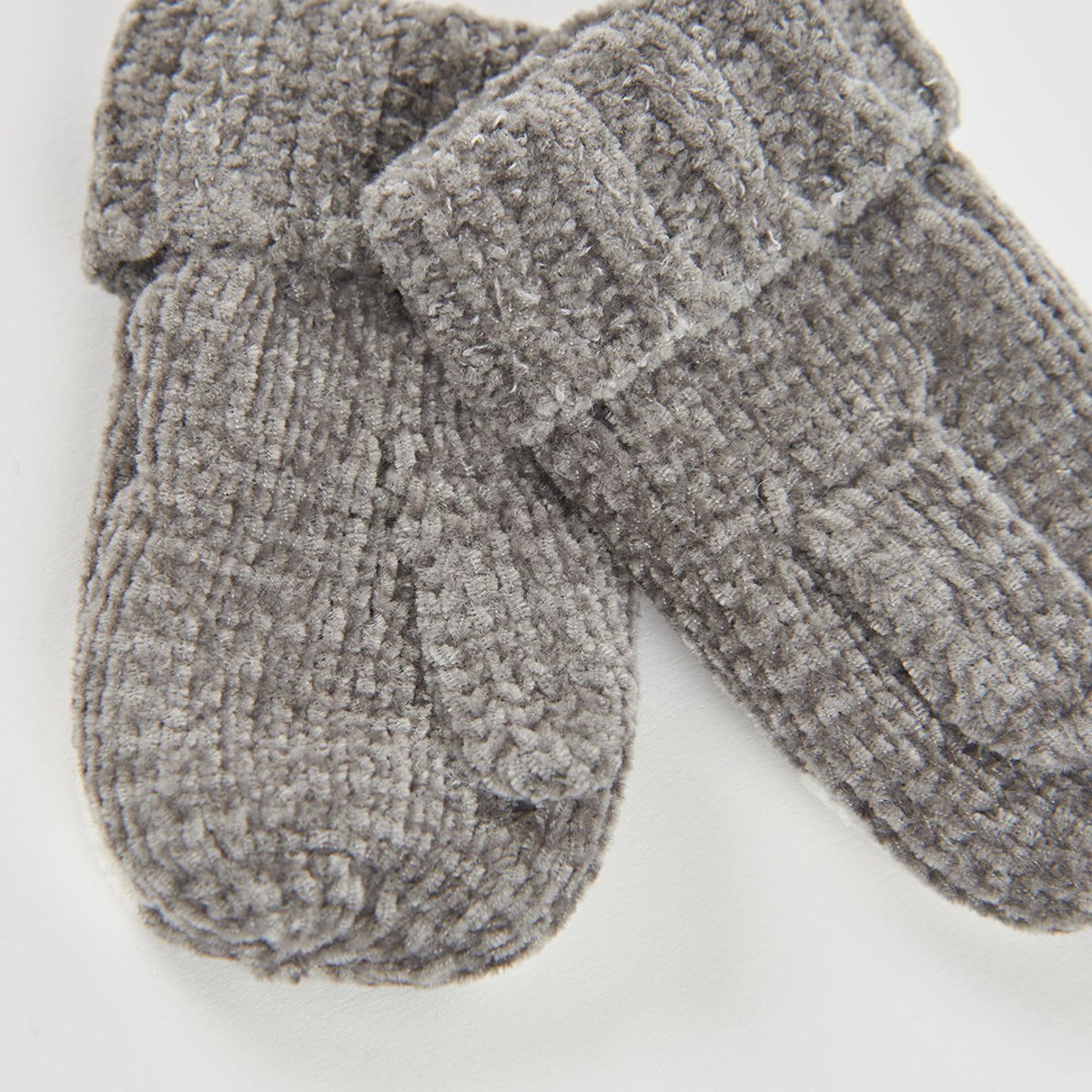 Moufle bébé imprimé pingouin gris, BOBOLI