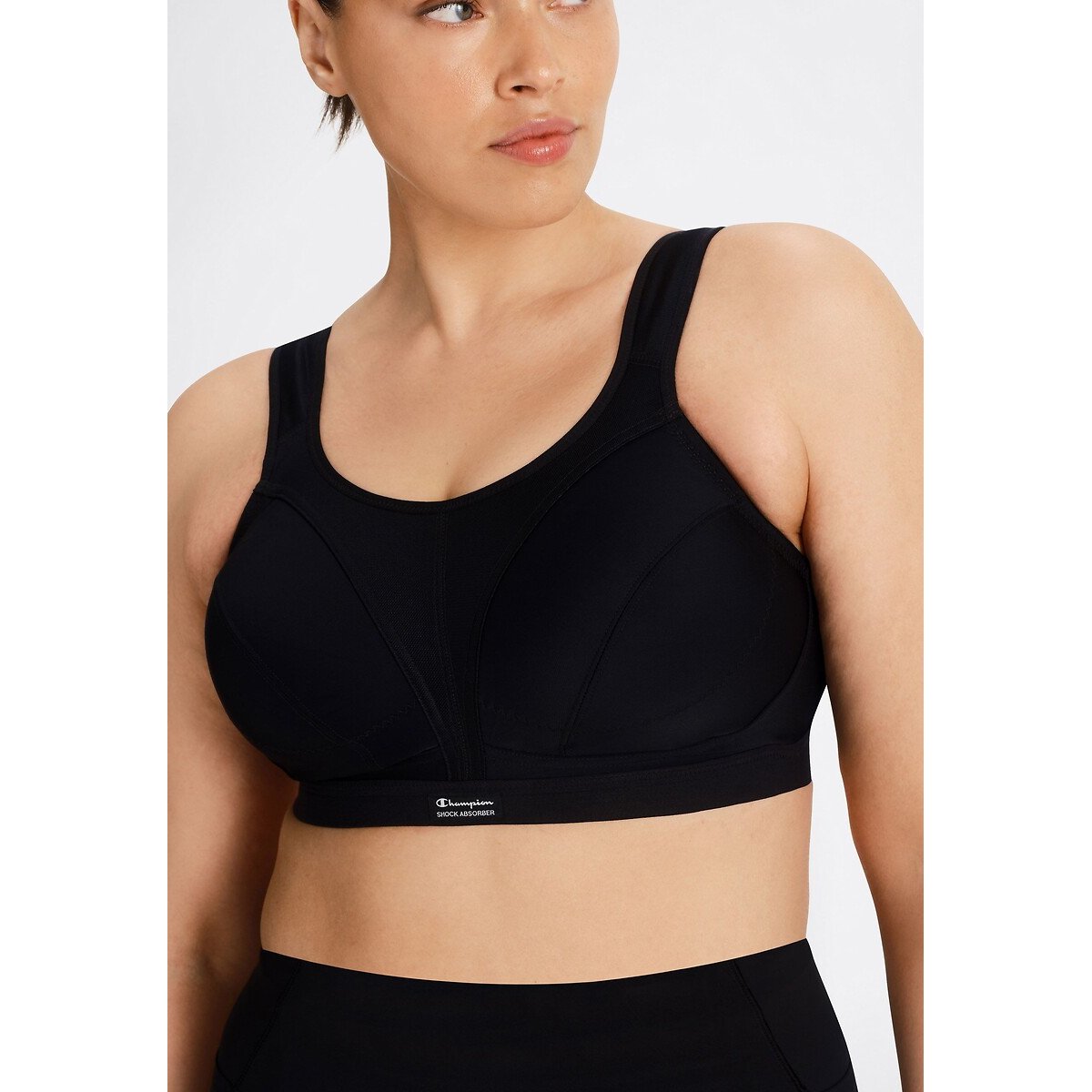 Soutien de desporto Active D+ Classic, suporte máximo preto , CHAMPION SHOCK ABSORBER
