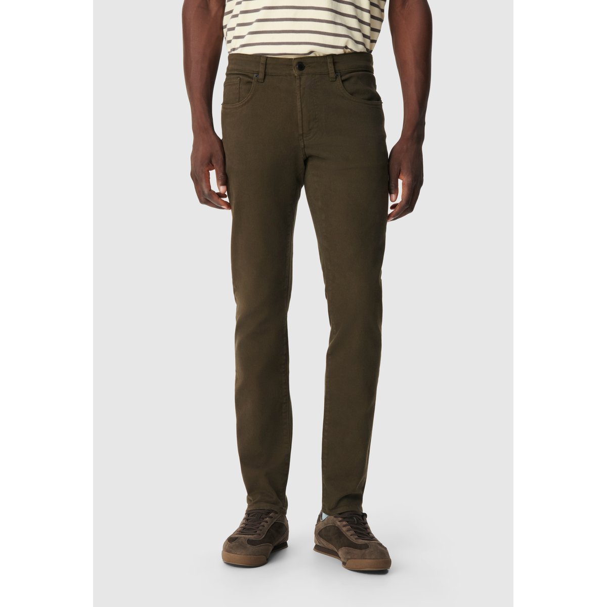 Jean slim BRUCE vert kaki, IKKS