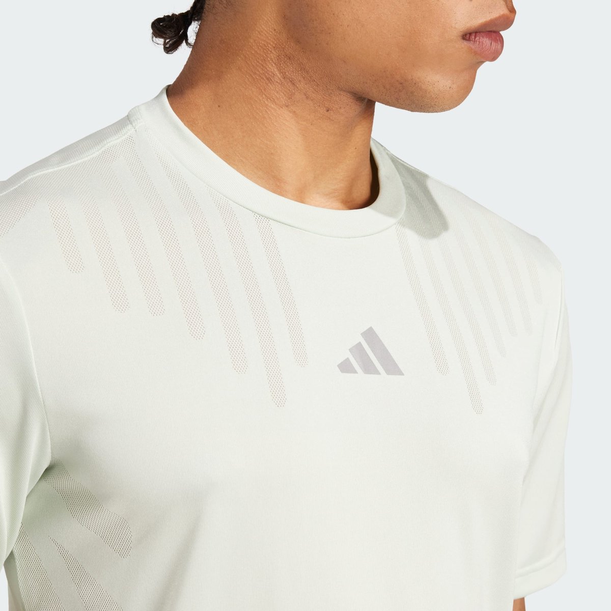 T-shirt entraînement HIIT Airchill linen green, adidas Performance
