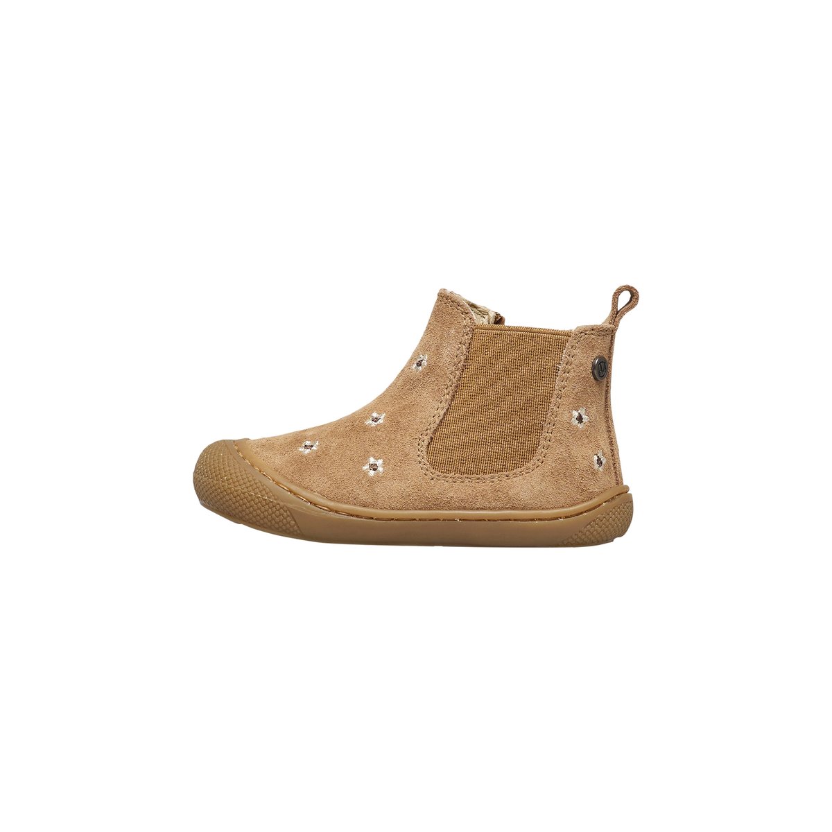 Chaussures premiers pas premier pas en suède SALLY EMBR.DAISIES beige-cognac-, NATURINO