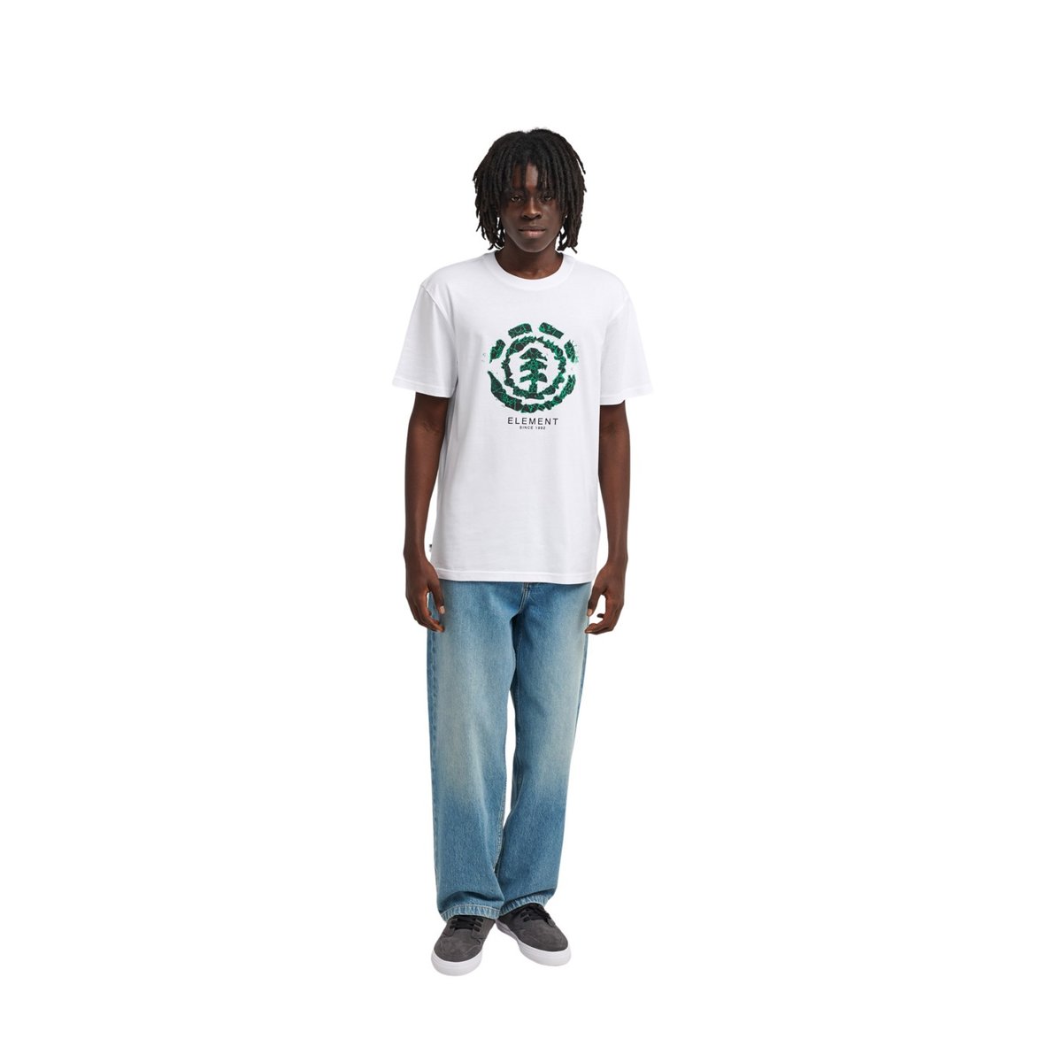T-Shirt manches courtes ROKYS blanc optic white, ELEMENT