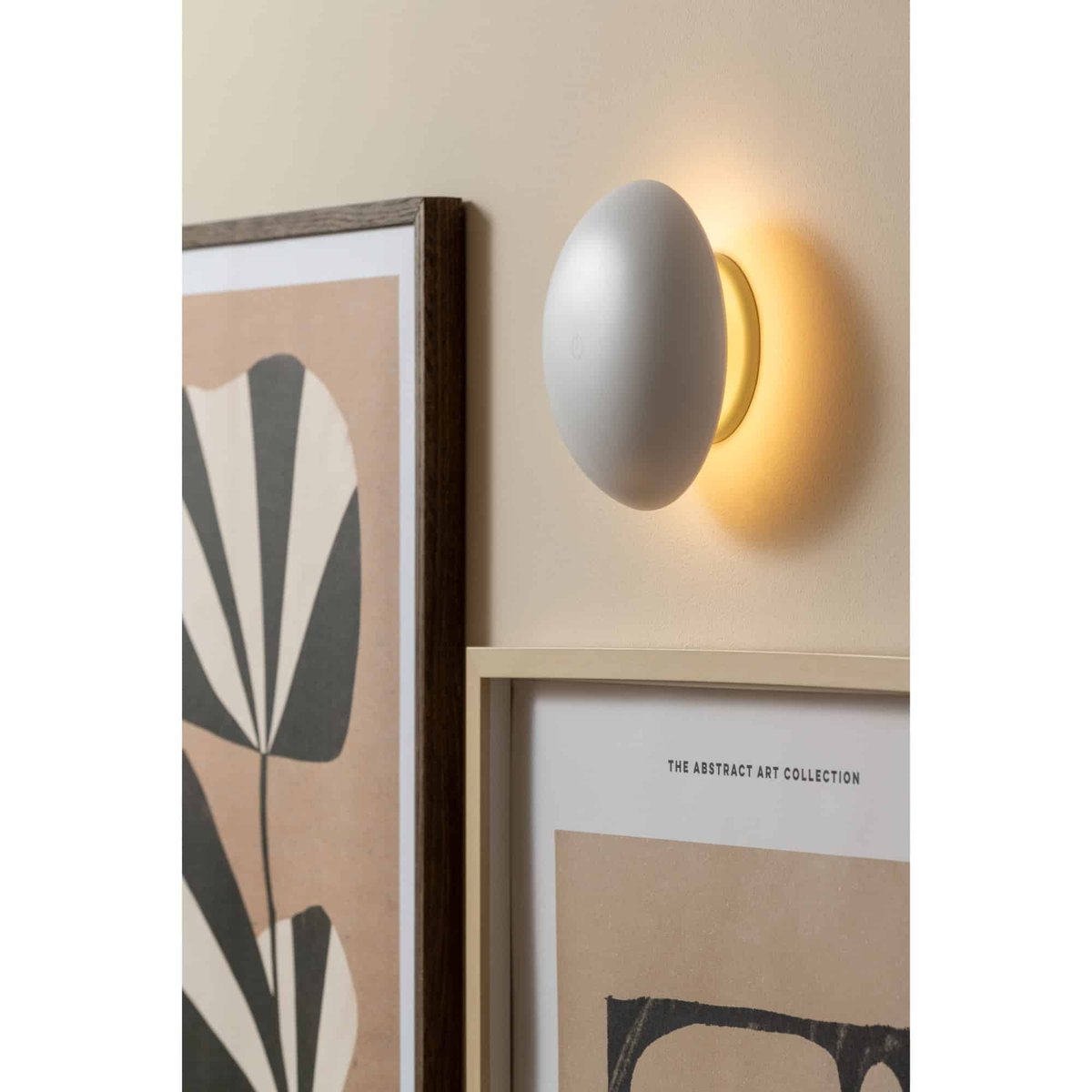 Lampe De Table Mélamine PHOEBE blanc, LEITMOTIV