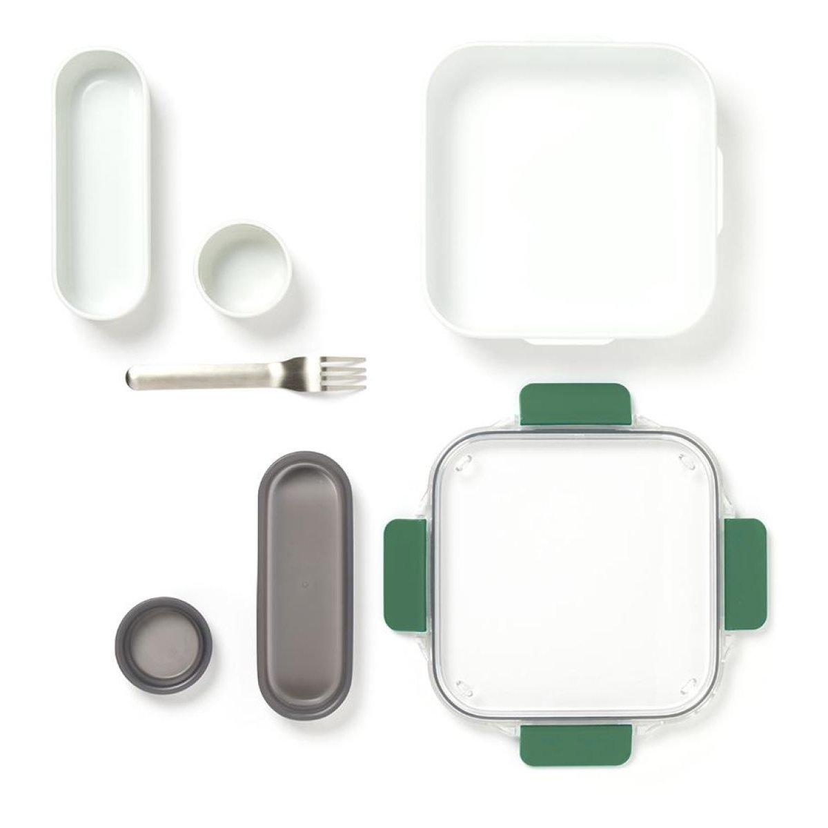 Lunch box original olive 1000 ml couleur unique, BLACK + BLUM