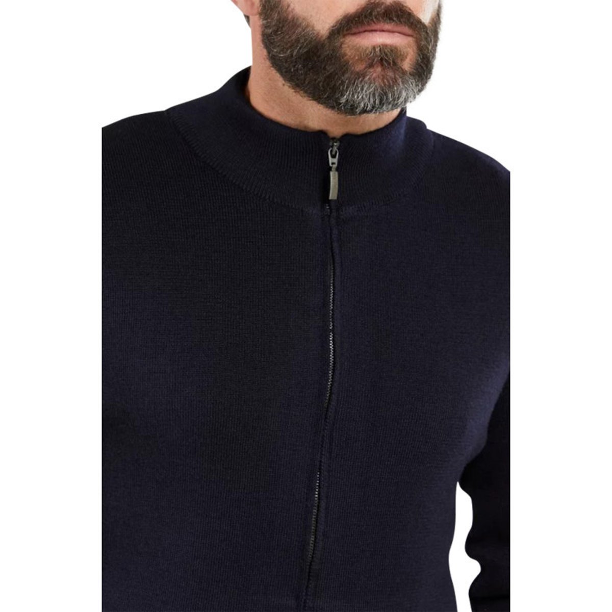 Cardigan en laine PLOUESCAT navire, ARMOR-LUX