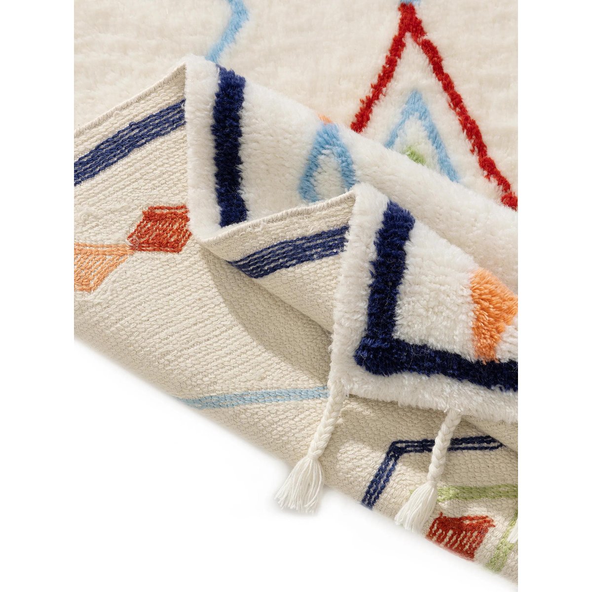 Tapis enfant tufté main MALIKA multicouleur, BENUTA