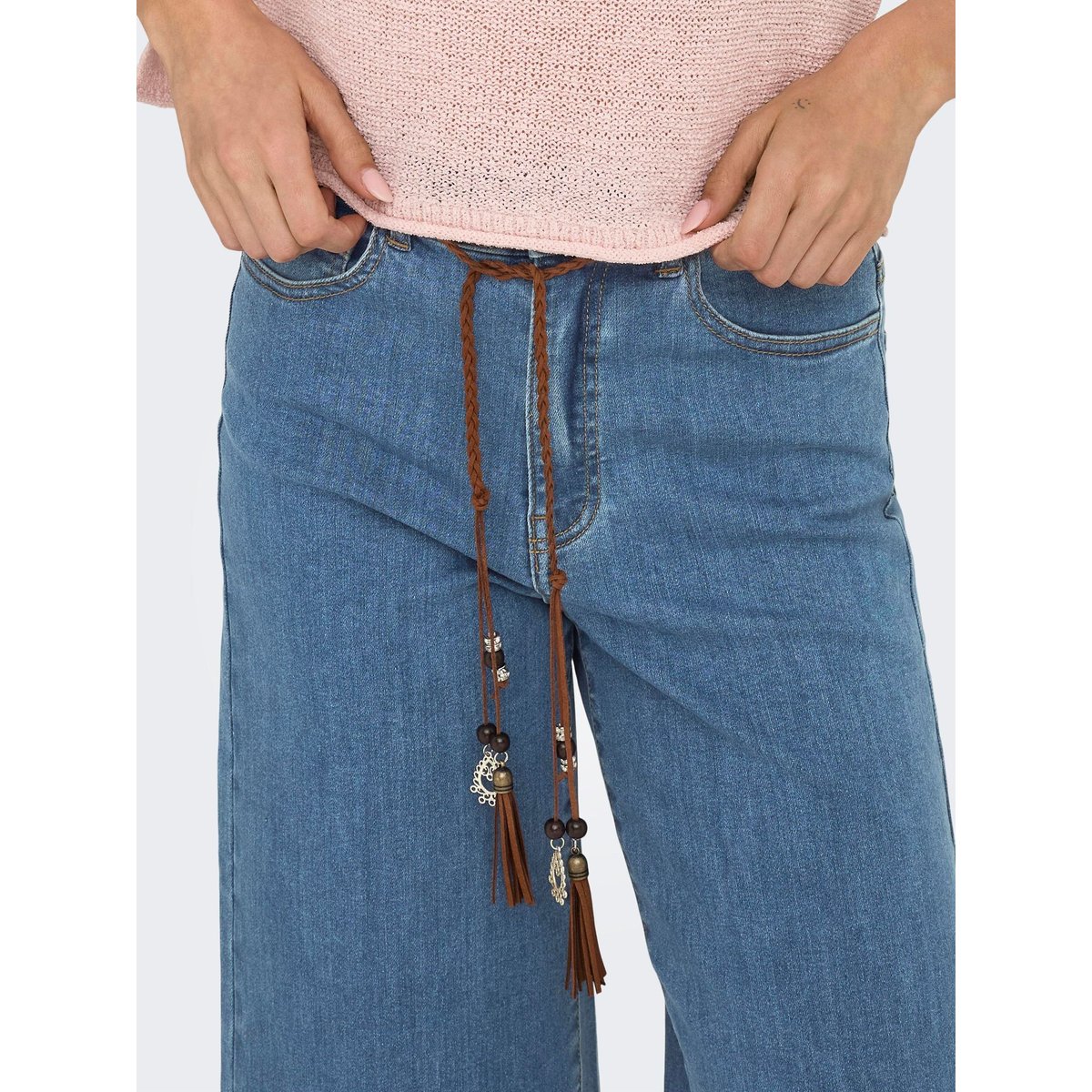 Jean À Jambe Large medium blue denim, ONLY