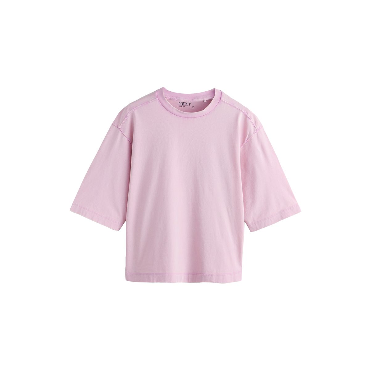 T-shirt droit et décontracté, lot de 5 rose/bleu/vert/jaune/blanc, NEXT