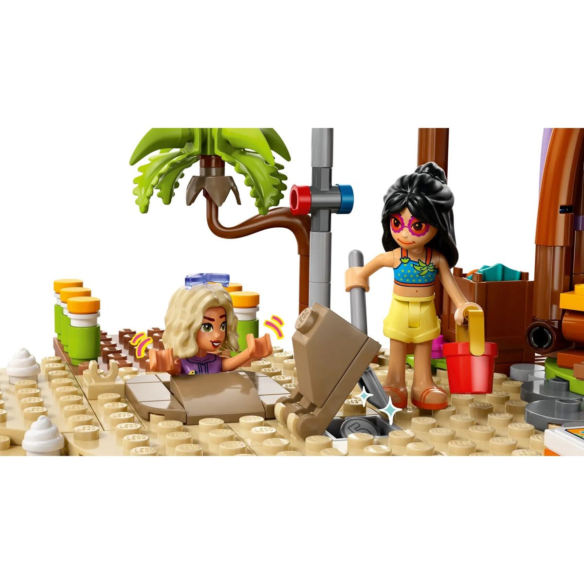 LEGO Friends - Set Vacances de Plage à l'Hôtel - 42673 pour les Enfants multicolore, LEGO