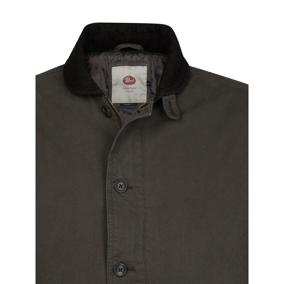 Veste ample gris vert, PETROL INDUSTRIES