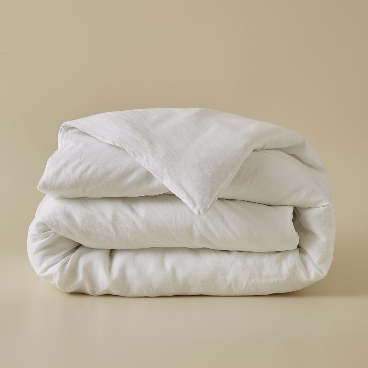Housse de couette lin lyocell SAISON blanc, SYLVIE THIRIEZ