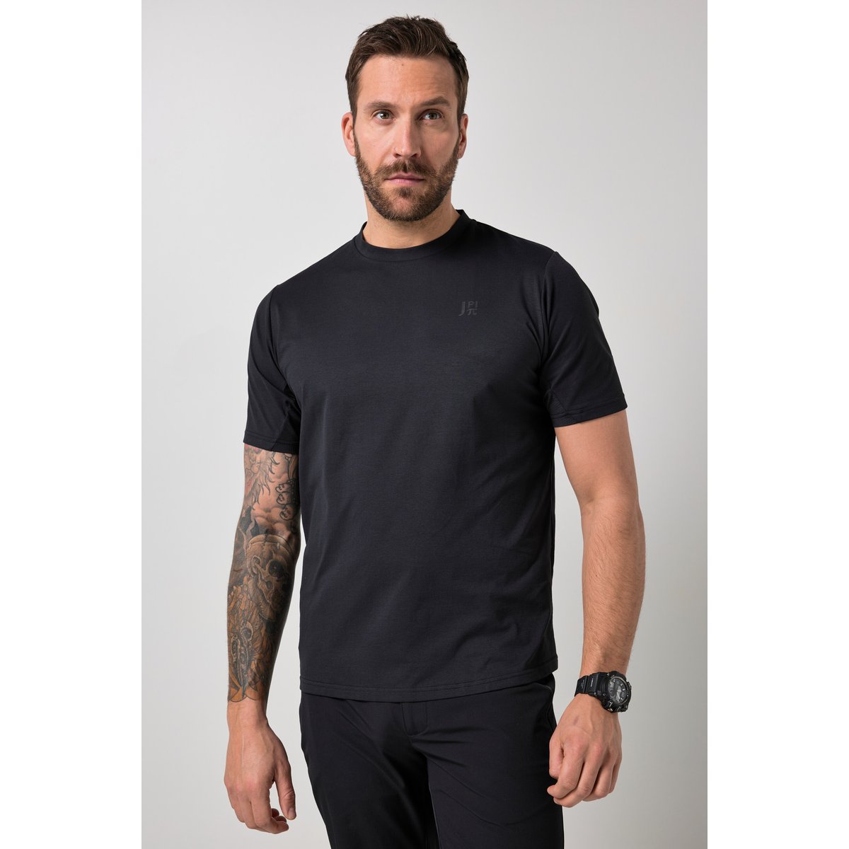 T-shirt manches courtes noir, JP1880