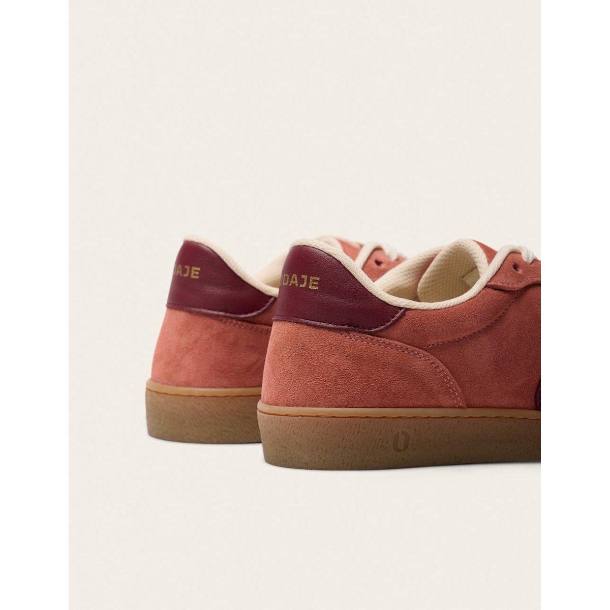 Baskets LUCIA rose bordeaux, ODAJE